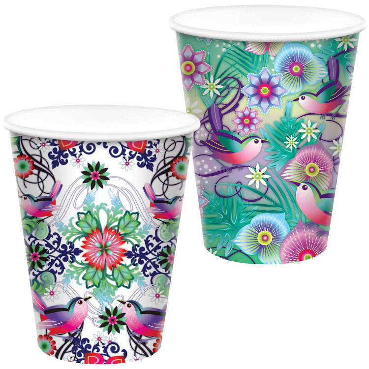 Catalina 9oz / 266ml Paper Cups Pack of 8