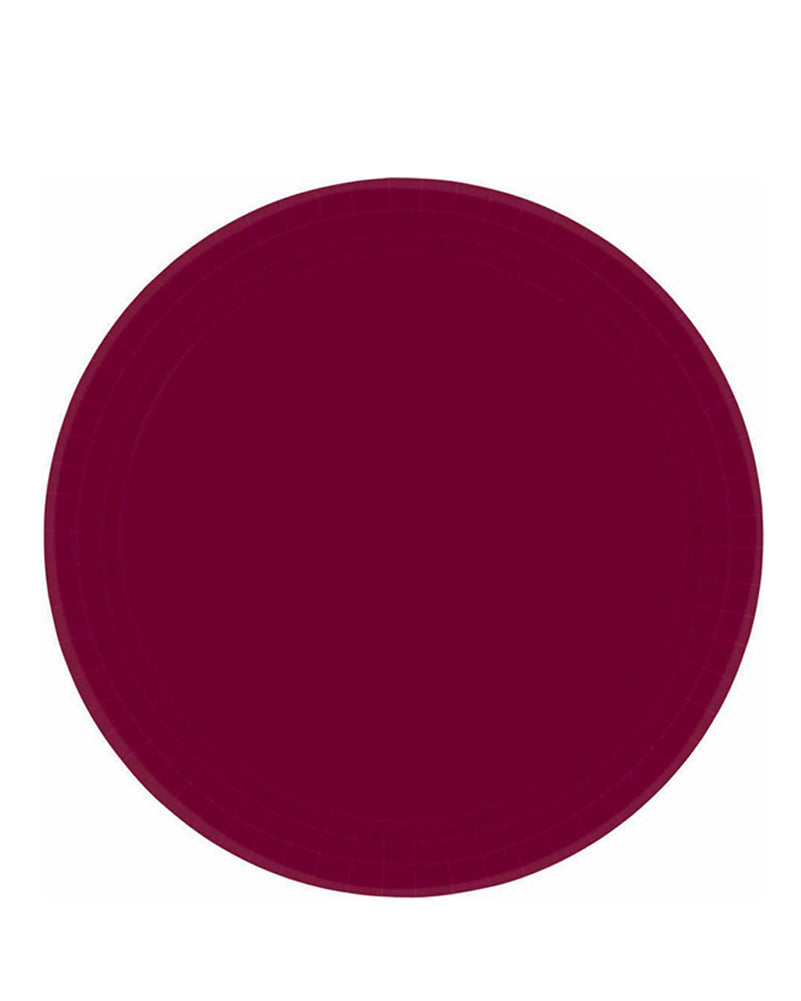 Berry 23cm Round Paper Plates Pack of 20