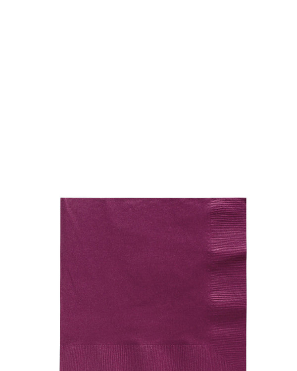 Berry Beverage Napkin Pack of 24