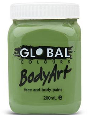 BodyArt Green Oxide Paint Jar 200ml