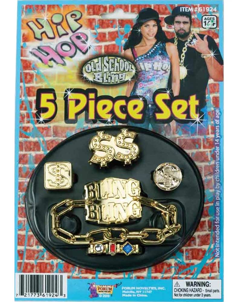 90s Big Daddy Jewellery Set