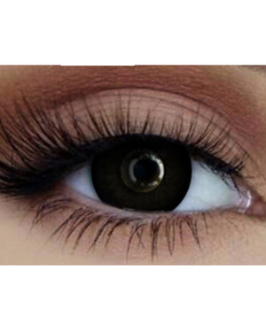 Black Out 14mm Black Contact Lenses with Case