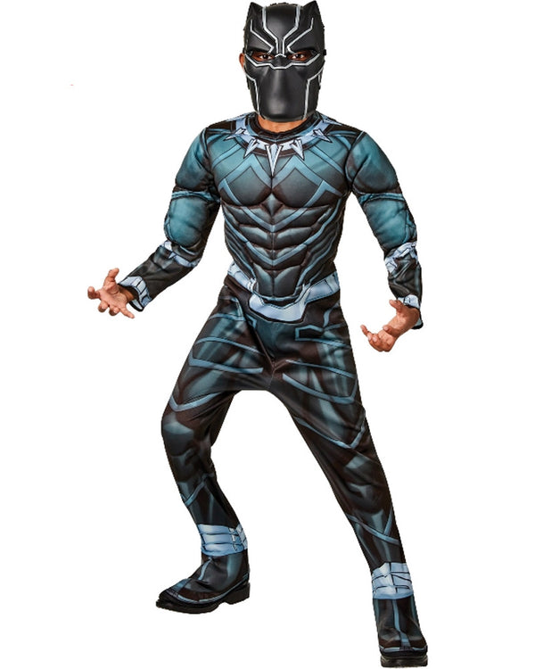Black Panther Battle Suit Deluxe Boys Costume