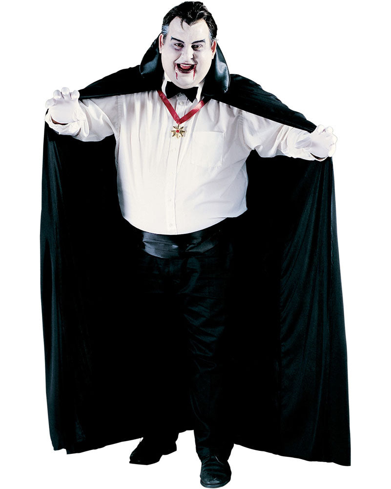 Big and Tall Black Plus Size Adult Cape