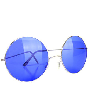 60s Blue Lennon Glasses
