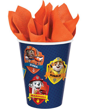Blue Paw Patrol 266ml Adventure Party Cups Pack of 8