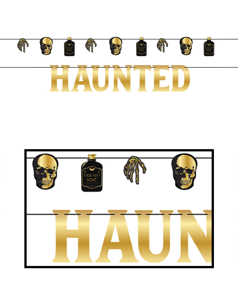 Boneyard Glam Foil Banner Pack of 2