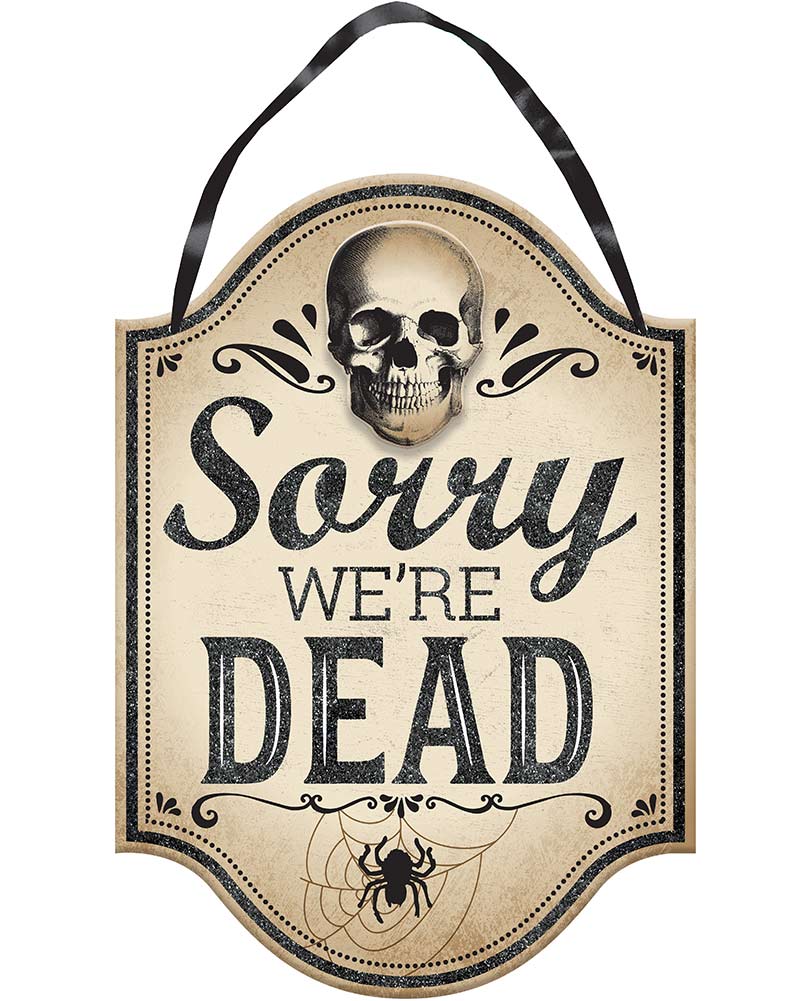 Boneyard MDF Hanging Sign 34cm