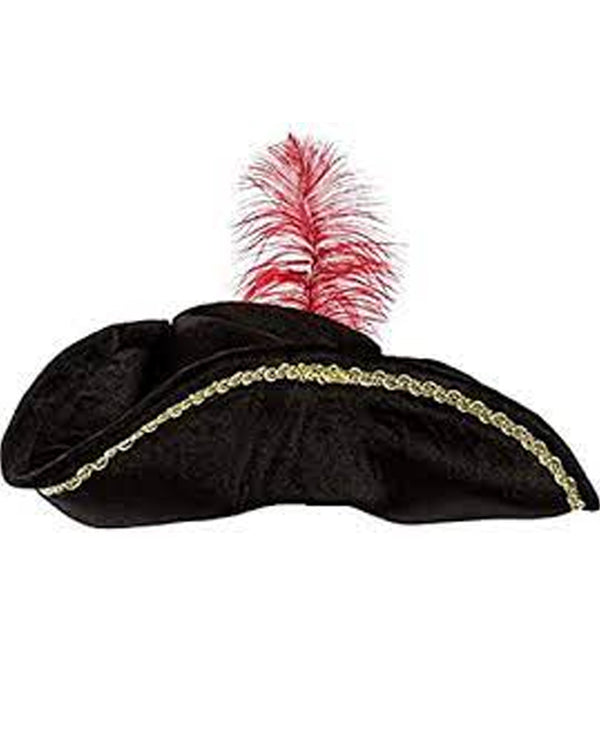 Buccaneer Feather Mens Hat