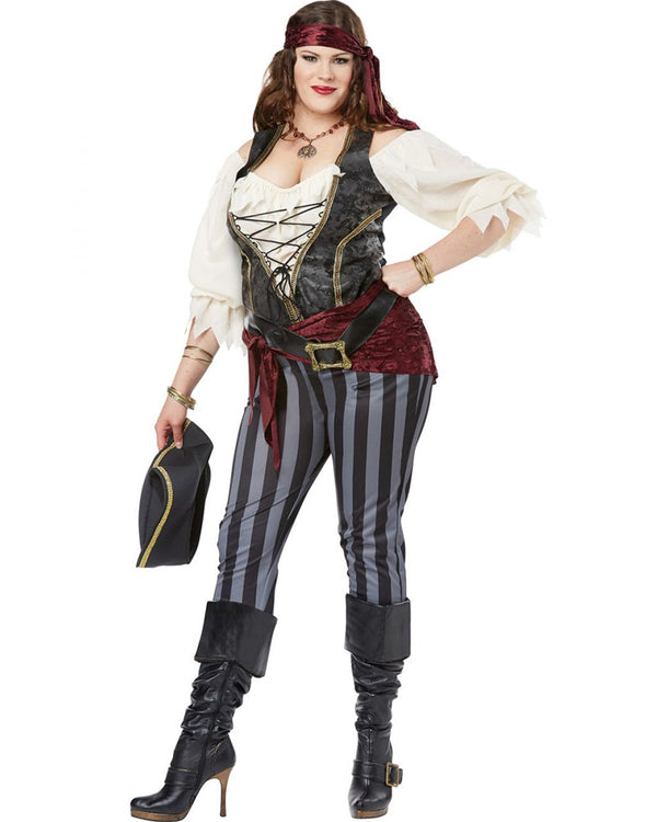 Buccaneer Pirate Womens Plus Size Costume