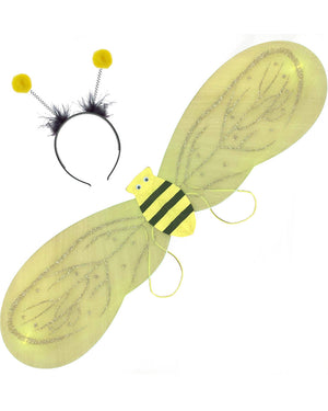 Bumble Bee Wings and Headband Set