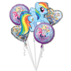 My Little Pony Friendship Bouqet Foil Balloons Pack of 5