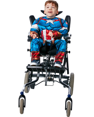 Captain America Adaptive Boys Costume