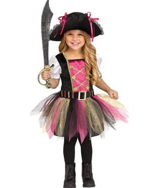 Captain Cutie Toddler Girls Costume
