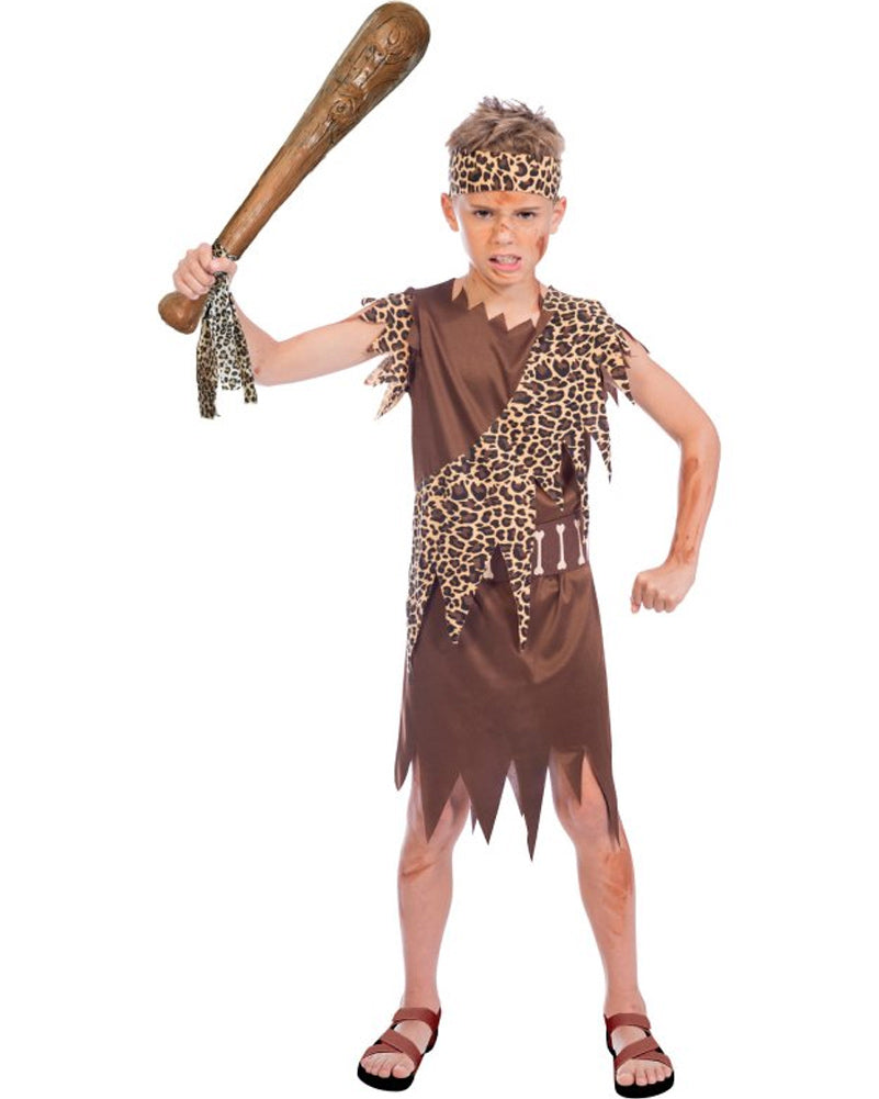 Caveman Boys Costume