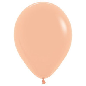 Sempertex 12cm Fashion Peach Blush Latex Balloons 060 Pack of 50