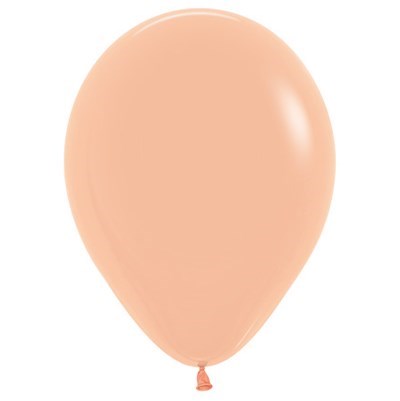 Sempertex 30cm Fashion Peach Blush Latex Balloons 060, 100PK Pack of 100