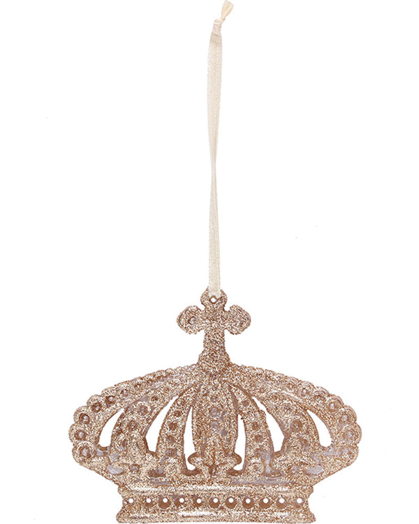 Christmas Champagne Crown Tree Ornament 10cm