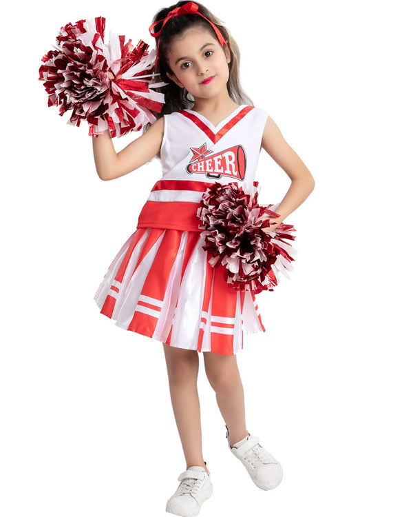 Cheerleader Kids Costume