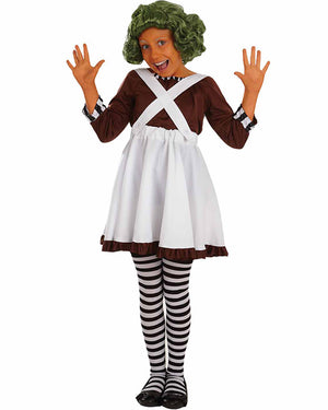Chocolate Factory Worker Girls Costume