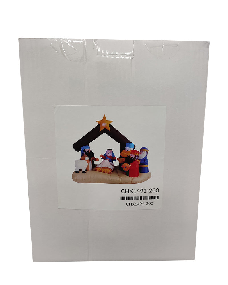 Christmas Nativity Scene Lawn Inflatable 1.6m