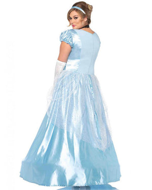Glass Slipper Princess Womens Plus Size Costume
