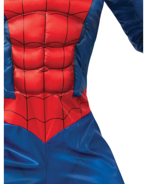 Classic Spiderman Lenticular Deluxe Boys Costume