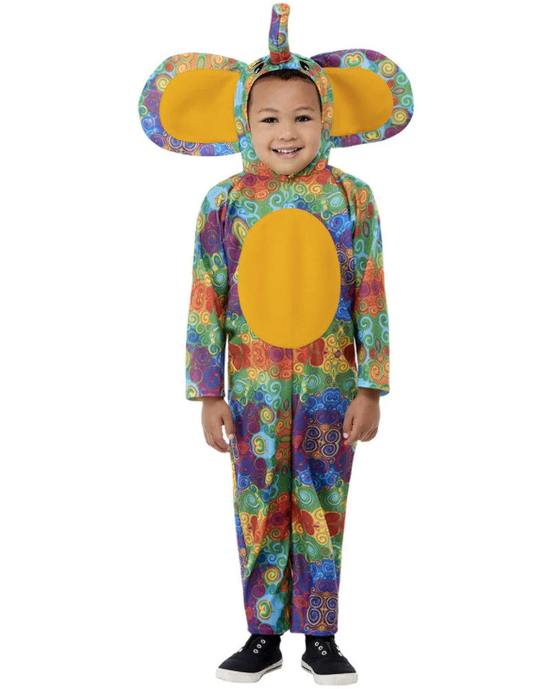Colourful Elephant Toddler Costume