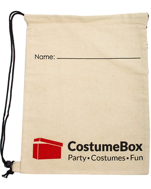 CostumeBox Calico Drawstring Bag