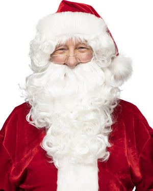 Complete Premium Velvet Santa Plus Size Suit Christmas Bundle
