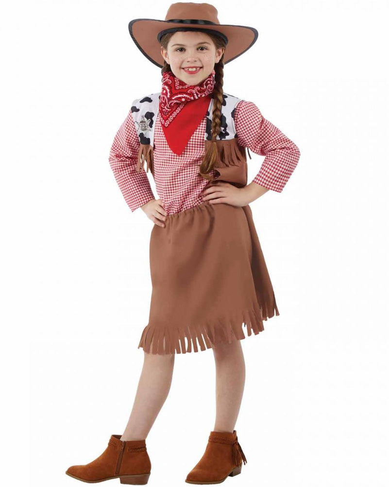 Cowgirl Girls Costume