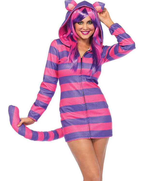 Cozy Cheshire Cat Womens Costume