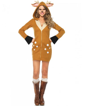 Cozy Deer Womens Costume