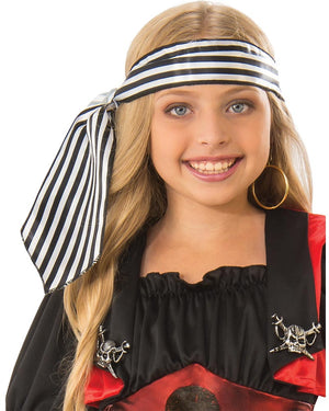 Crimson Pirate Girls Costume