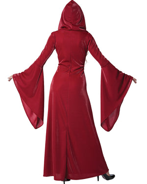 Crimson Robe Womens Costume