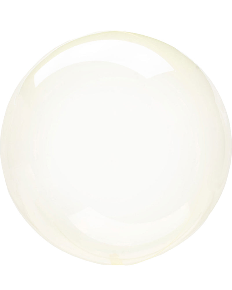 Yellow 50cm Round Latex Balloon