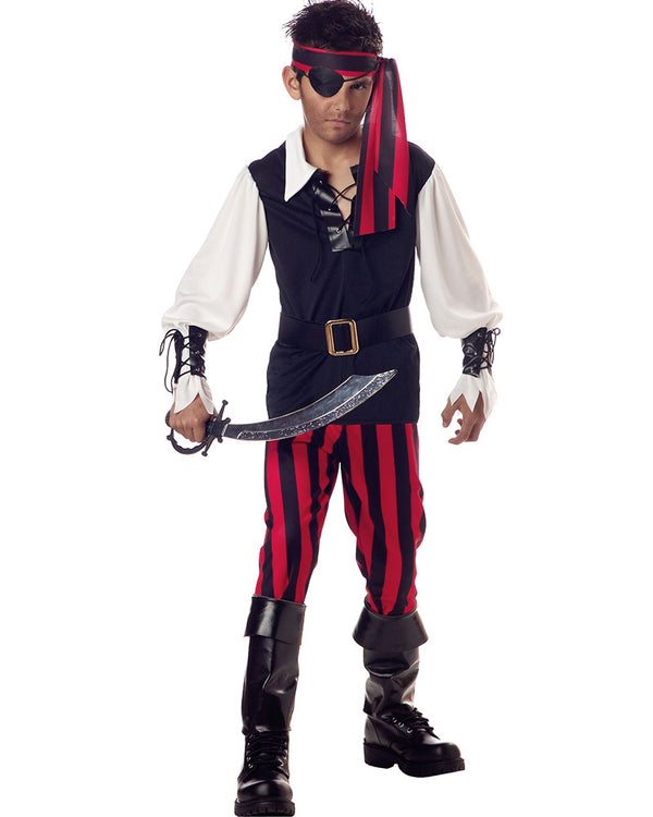 Cutthroat Pirate Boys Costume