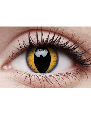 Werewolf Moon 14mm Yellow Contact Lenses