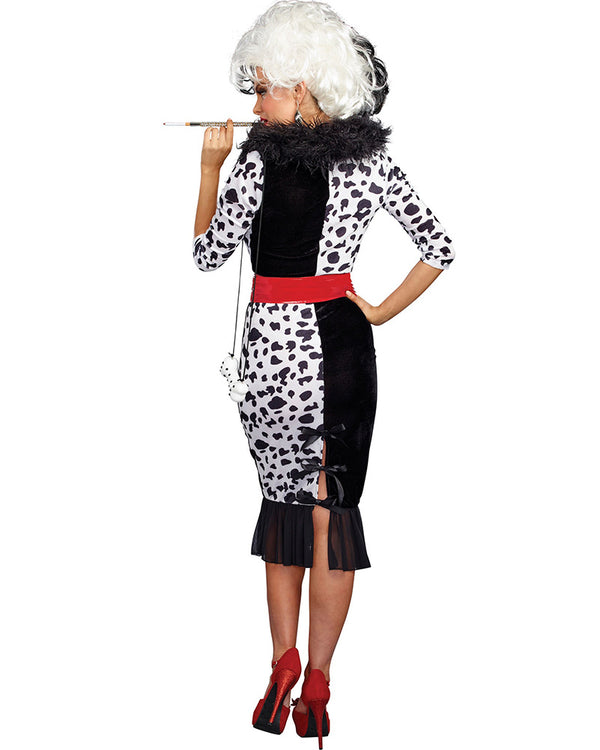 Dalmatian Diva Womens Costume