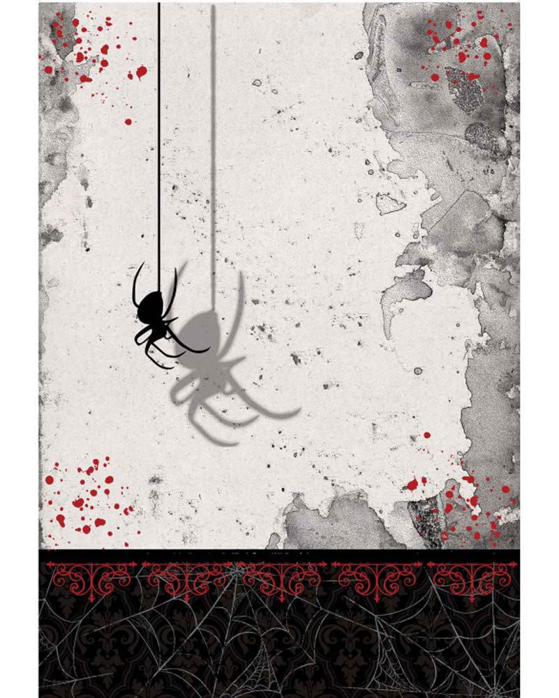 Dark Manor Plastic Tablecover 2.59m
