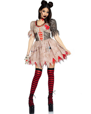 Deadly Voodoo Doll Womens Costume