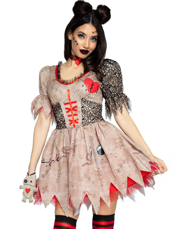 Deadly Voodoo Doll Womens Costume