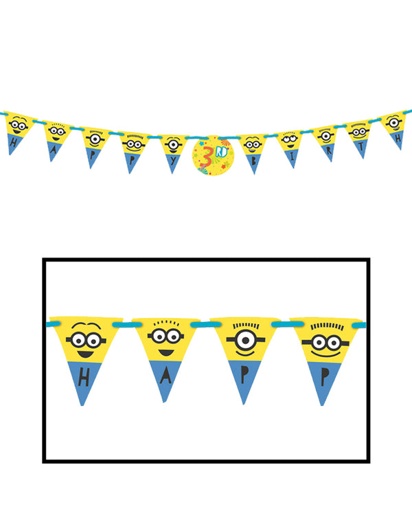 Despicable Me Jumbo Add an Age Banner 3m