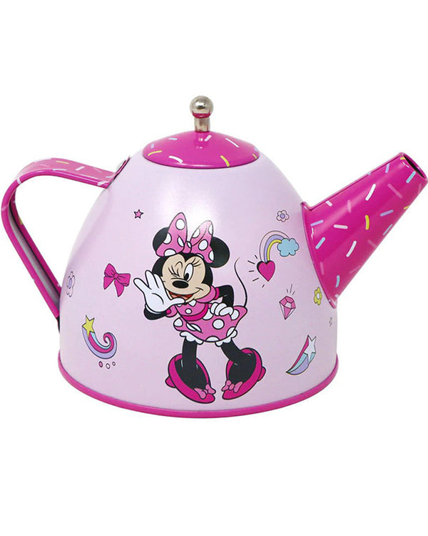 Disney Minnie Mouse Kids Tin Tea Set 14 Piece