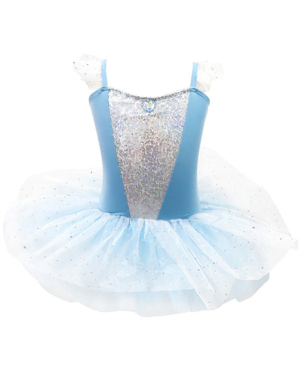 Disney Princess Cinderella Sparkling Tutu Dress Girls Costume