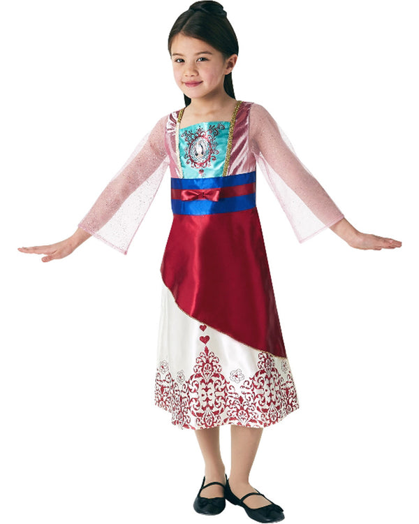Disney Gem Princess Mulan Girls Costume