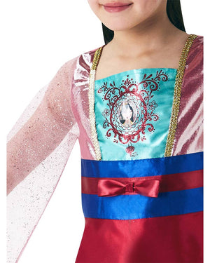 Disney Gem Princess Mulan Girls Costume