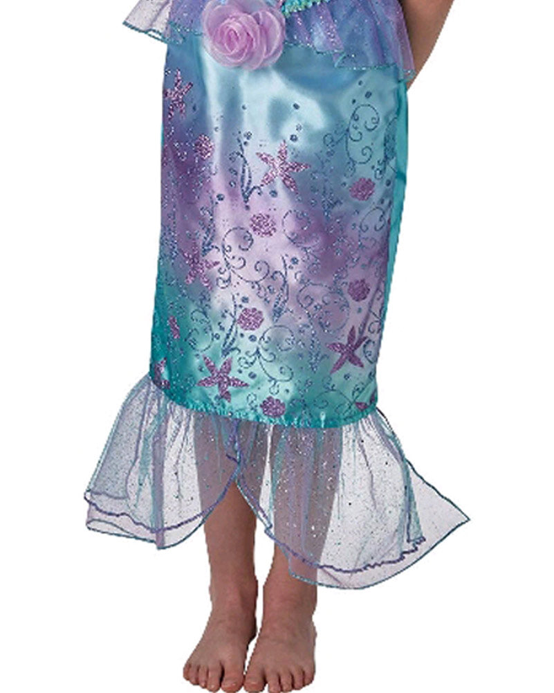 Disney Ariel Rainbow Deluxe Girls Costume