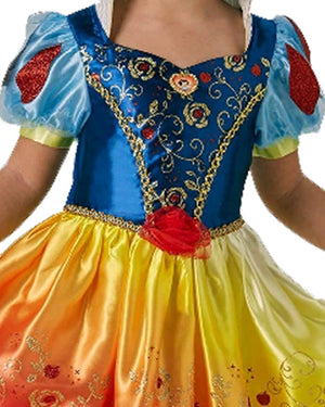 Disney Snow White Rainbow Deluxe Girls Costume