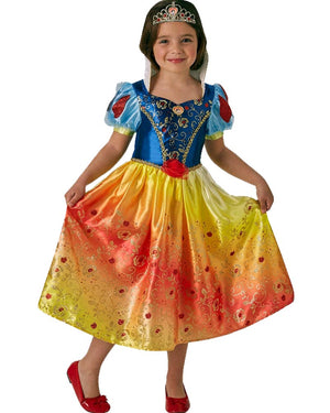 Disney Snow White Rainbow Deluxe Girls Costume